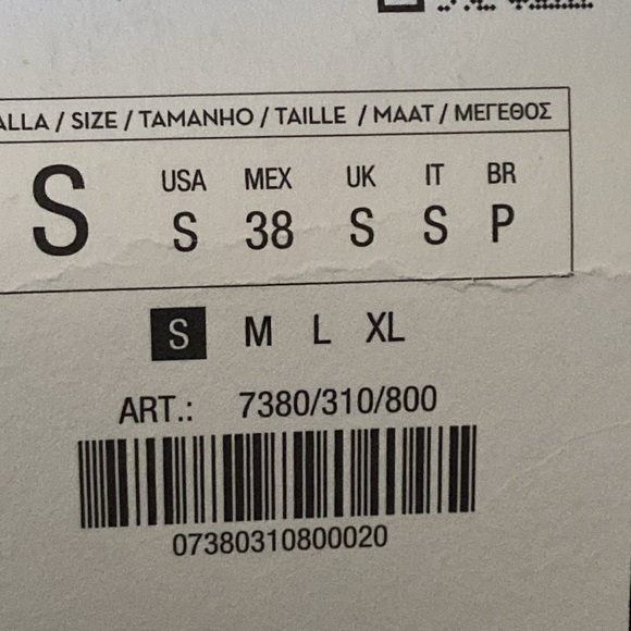 NWT. Zara Man Limited Edition Black Faux Leather Oversized Blazer. Size S. - Picture 8 of 9